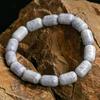 Itoigawa Natur-Jadeit Japanischer Nationaler Jomon Kraftstein Jadeit Werkstatt Spezielles Paulownia-Holz Qualitätsgarantie BR0682 (13mm ösenförmige Perlen,