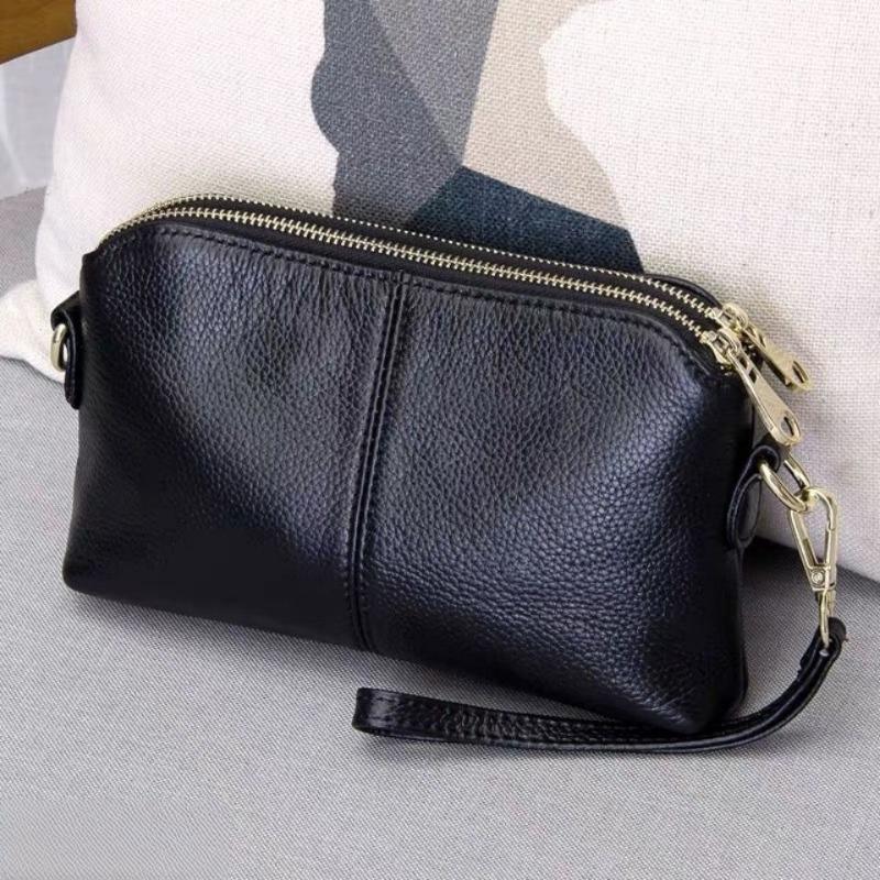 [Second repurchase] The new fashionable Korean version of the clutch bag is a shoulder small satchel, a versatile multi-layer small square bag.