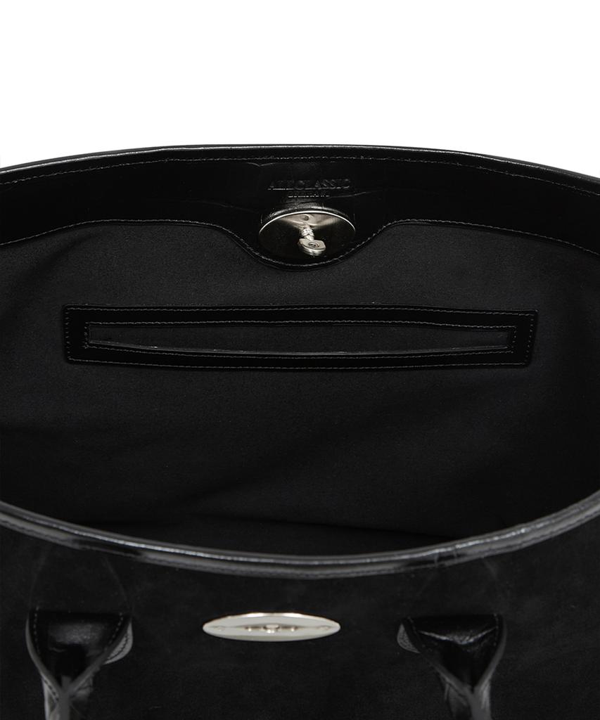 Allclassic Brera Tote Bag #1 [Black Suede]