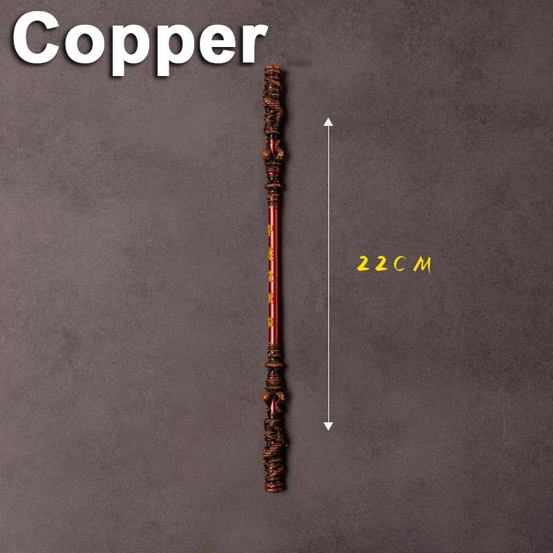 

New 30cm Black Myth: WuKong Weapon Sun Wukong Monkey King Bar Metal Elite Carved Swords Game Peripherals Festival Gifts Toys Kid 1PCS