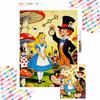 Diamond Painting Kit Alice In Wonderland 5D DIY Diamond Art Home Bedroom Wall Decor