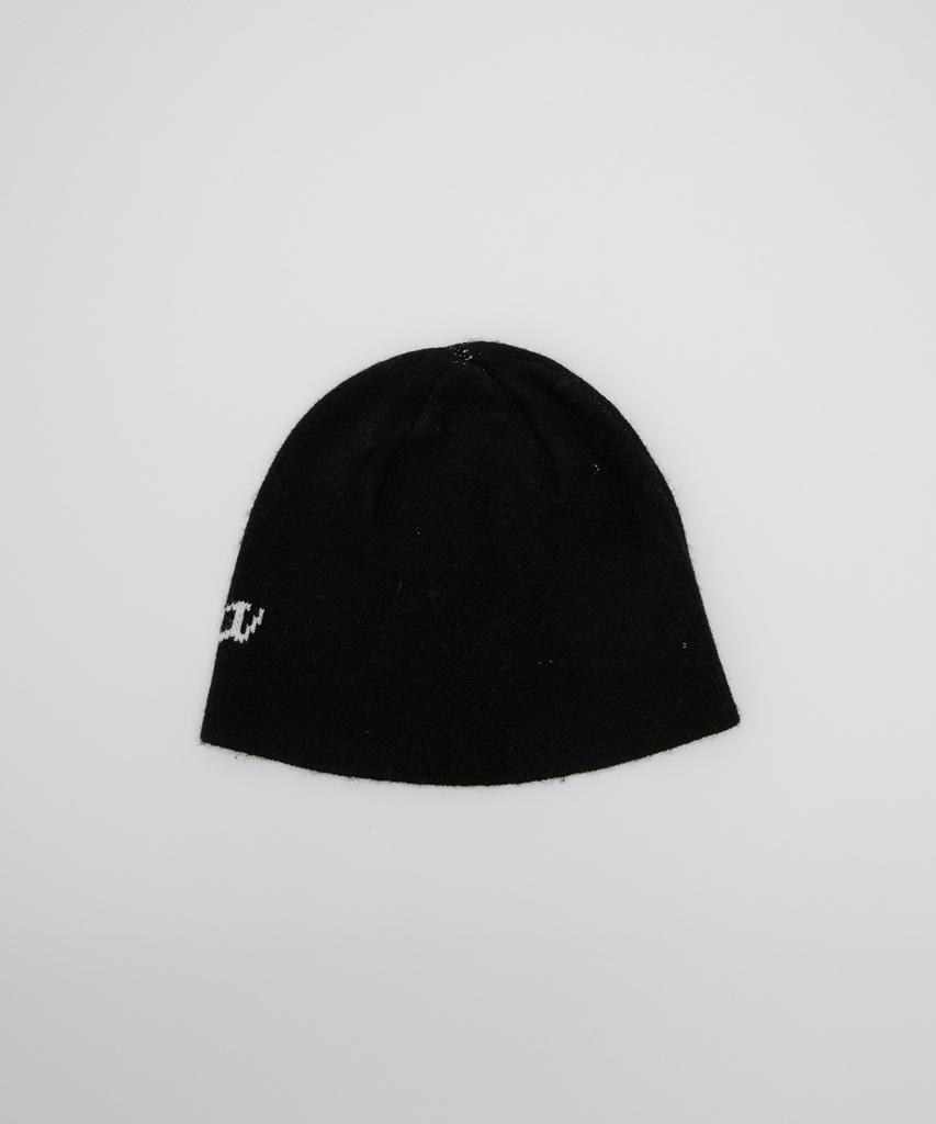 ROLAROLA Logo Jaquard Beanie Black