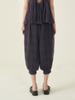 CAHIERS Crinkle Volume Balloon Cropped Pants