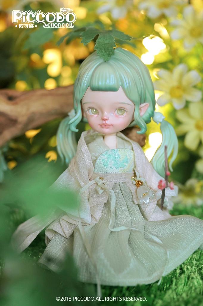 PICCODO ACTION DOLL X Kohakuba Suzuran Deformed Doll PVC&POM&cloth