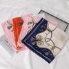 Chiffon Women's Neck Scarf Luxury Headscarf Fashion Headscarves  Spring