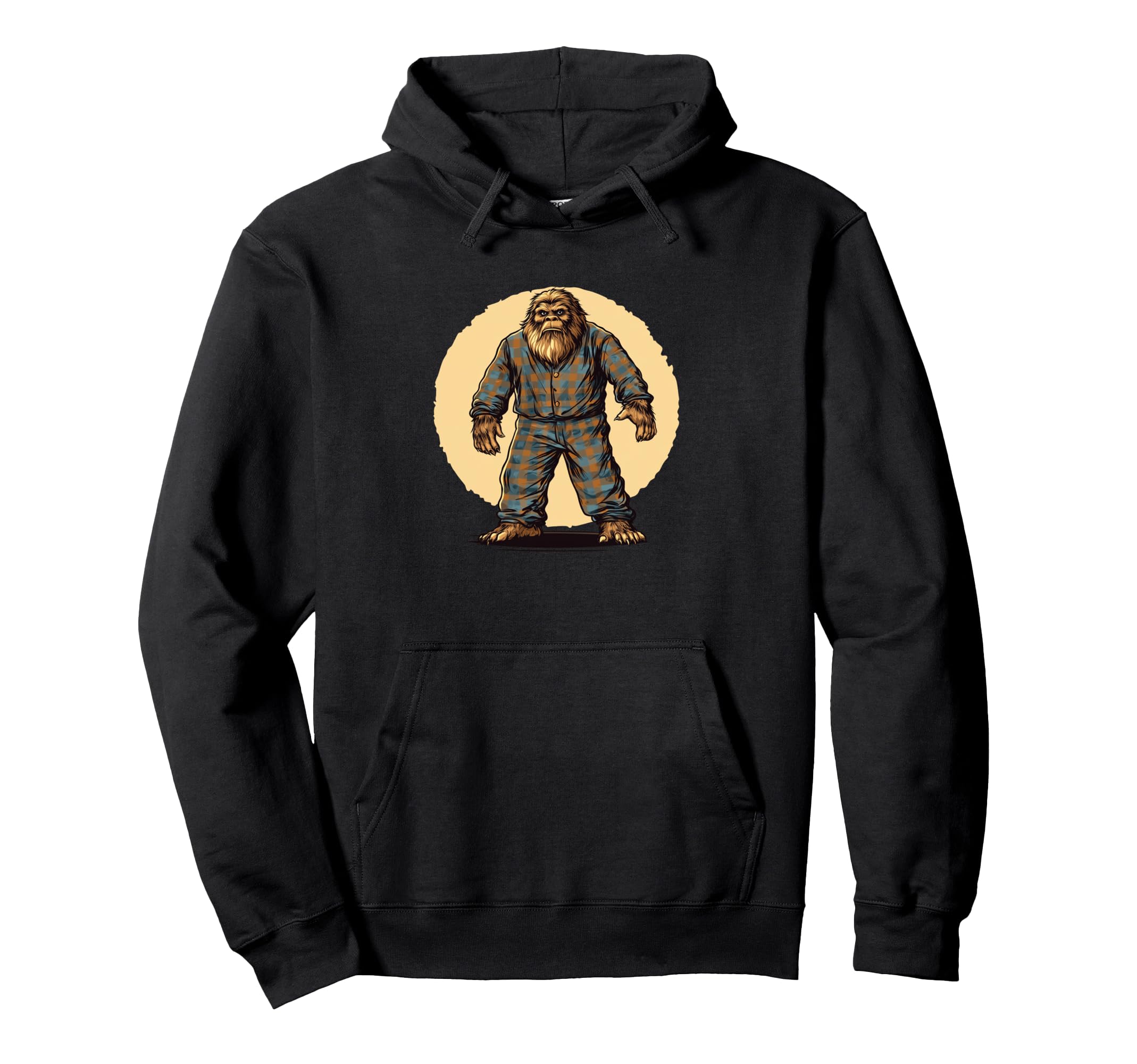 

Forest Dream with Bigfoot Costume for Pajama Lovers Parka