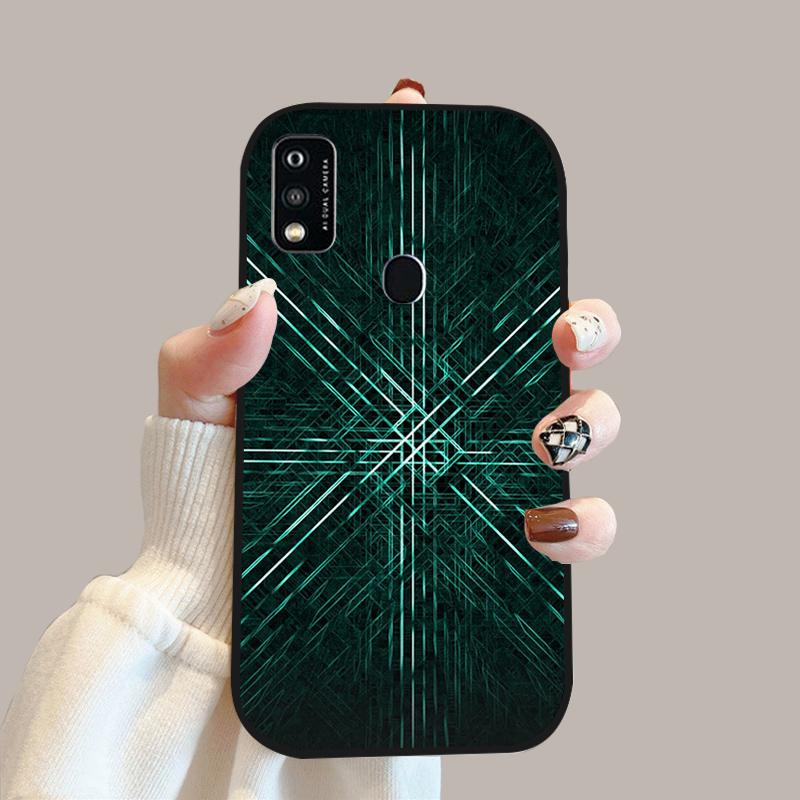 For ZTE Blade A51 Case A52 A53 Color Painted Soft Silicone Phone Cover Cases For ZTE Blade A31 Fashion Protective Fundas Coque