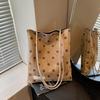 Dot-pattern Shoulder Bag - Ideal for Commuting To Work, Stylish and Casual, with Ample Capacity for A Tote Bag