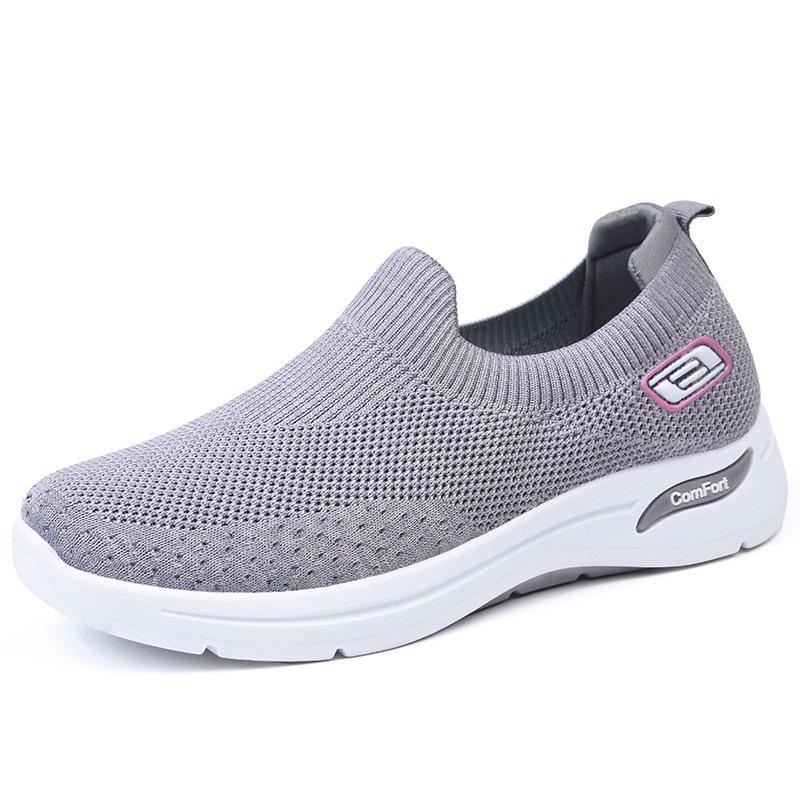 Shoes women's new women's shoes elderly shoes one pedal mother shoes comfortable gift shoes fashion casual shoes women