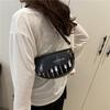 New piano keys trendy shoulder bag casual versatile temperament saddle bag niche design messenger bag