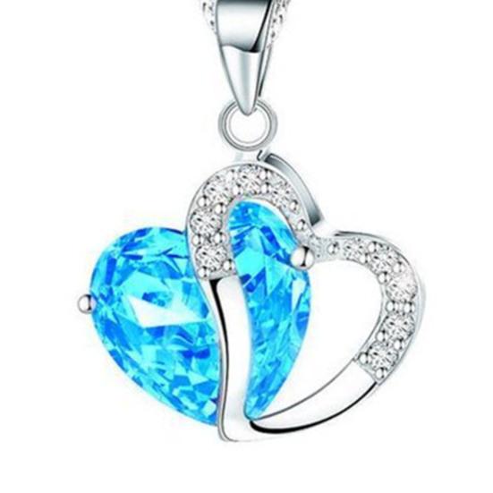 Terrific Women Necklace Exquisite Heart Shape All-Matched