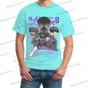 Y2K Tops Anime Kaiju No 8 T-shirt Soshiro Hoshina Lover Gift Manga T Shirt Japanese Manga Creative Women Men Trendy Tshirt