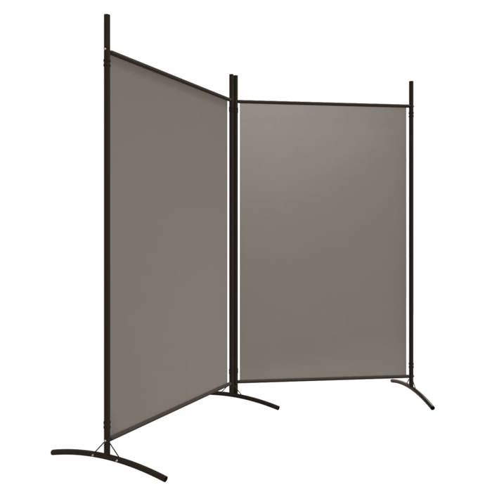 VidaXL Cloison de Séparation 2 Panneaux Séparateur de Pièce Pliable Diviseur Écran d'Intimité Paravent Décoration Salon 350260