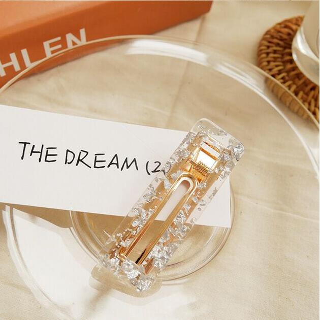 Popular Fashion Acetate Sweet Hairpins Girls Hair Clips Pin Barrette Accessories For Women Lady Hairclip Hairgrip Headwear