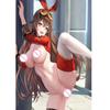 Print Canvas Video Games Genshin Impact Ning Guang Nude Sexy Girl Art Bedroom Decor Hang Picture