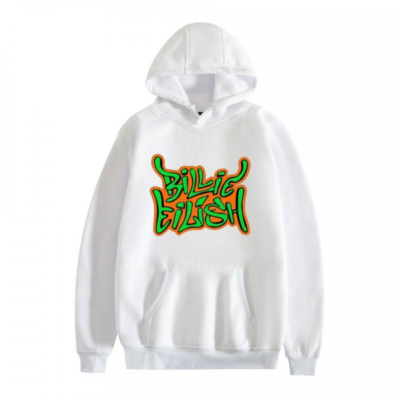 Unisex Oversized Hoodie With Graphic Print Billie Eilish Inspired Streetwear Sweatshirt Teens Adults