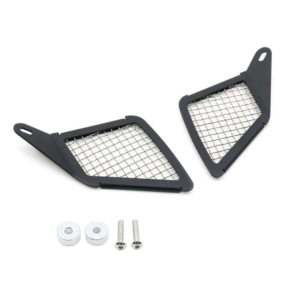 

For BMW R1200GS LC R1200 GS R 1200 2013-2017 Air Intake Grill Pair Cover Motorcycle Inlet Protection Cover Cap Black Aluminum чёрный