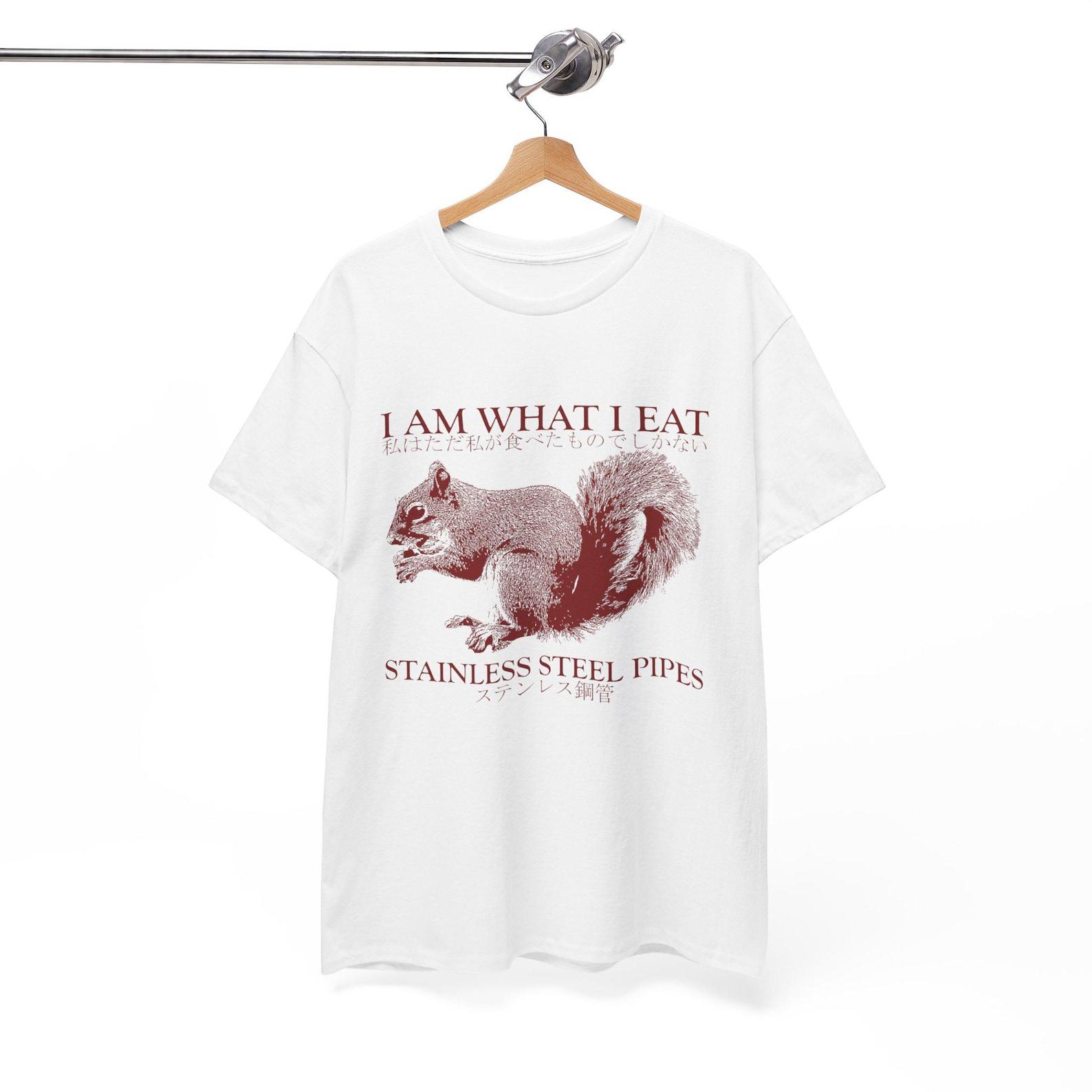 I Am What I Eat Squirrel T-Shirt S