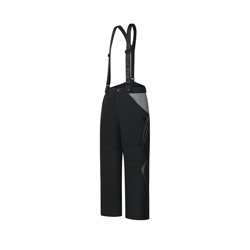 FILA Athletics Ski High-Top Windproof Durable Ski Pants Men pants Deep-Black A11M446914FBK