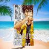Ao Ashi Anime Bath Towel Microfiber Soft Water Absorbing Breathable For Girl Kids Decorative Cartoon Beach Towel