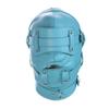 Pink Blue Fetish Full Hood With Mouth Dildo Gag   Sex Mask Hoods
