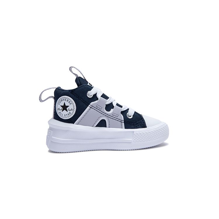 Converse Chuck Taylor All Star Comfortable Versatile Durable High-Top Walking Shoes Baby Sneakers Blue A08412C