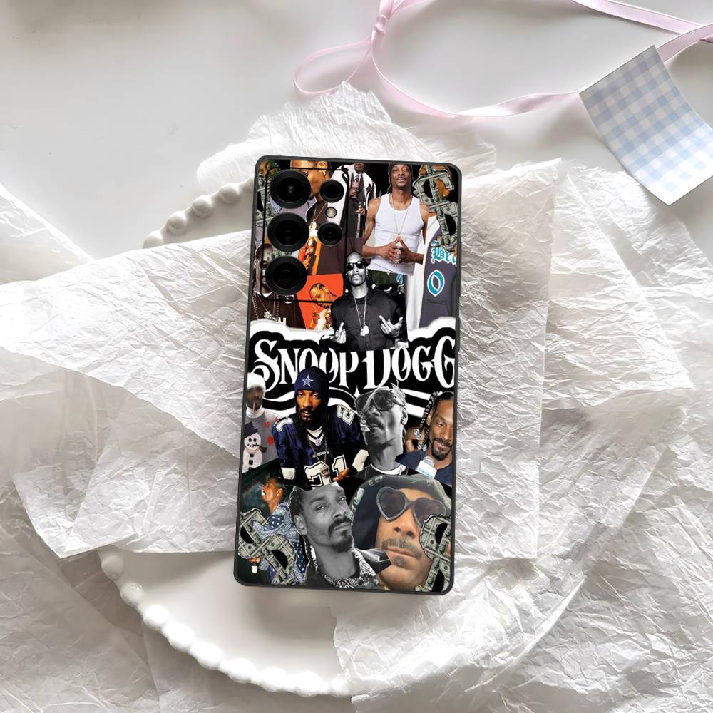 S-Snoop Singer Dogg Phone Case For Samsung S 24 Fe 25 Ultra Plus 20 Lite 21 30 22 23 24 22 Ultra 5G Fundas