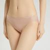 Calvin Klein Minimalist Logo Waistband Comfortable Lightweight Seamless Bikini Thong Women Underwear Nude QF5945AD-9XV