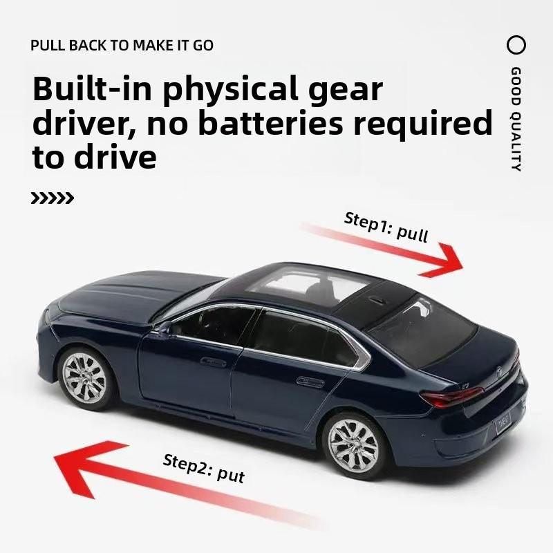 Alloy Simulation Car Model Children Toy With Sound And Light Functions