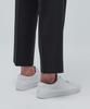 Musinsa Standard Lightweight Loose Tapered Hidden Banding Crop Slacks [Dark Gray]