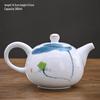 Shangqi Hand-Painted Underglaze Porcelain Teapot