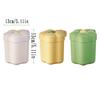 1PCS Flower Desktop Wastebasket Household Cute Mini Storage Bin Bedroom Small with Lid Large Opening Paper Basket