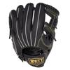 ZETT AcroCatch Youth Baseball Size M Heights BJG772630 Glove, All-Around, Right-Handed Throw, Black, (For 130-145cm),