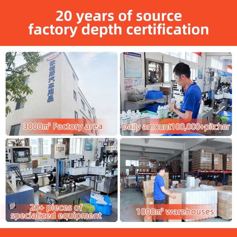 OGAS 100g Odpuzovač vody a deště na sklo čelního skla auta Čistič skla čelního skla auta Odmlžovač Odstraňovač olejového filmu z auta Hydrofobní Čistý