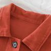 Female Autumn Pure Long Sleeve Clothing Loose Vintage Fit Slimming Lapel Tops