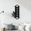 Personalized Bird Silhouette Metal Wall Art Rustic Vertical Home Garden Decor Durable Outdoor Hanging Sign