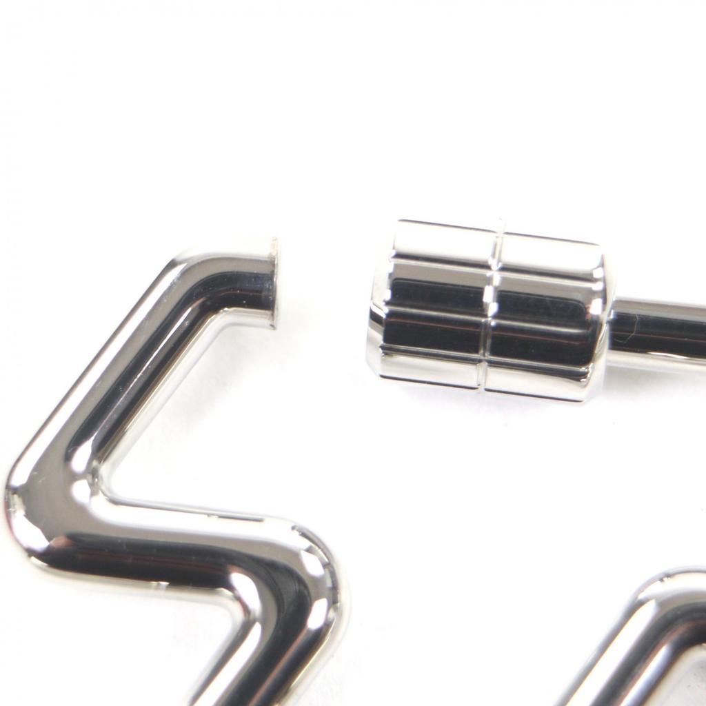 Pristine HERMES key ring H to speed key ring Silver mens Used