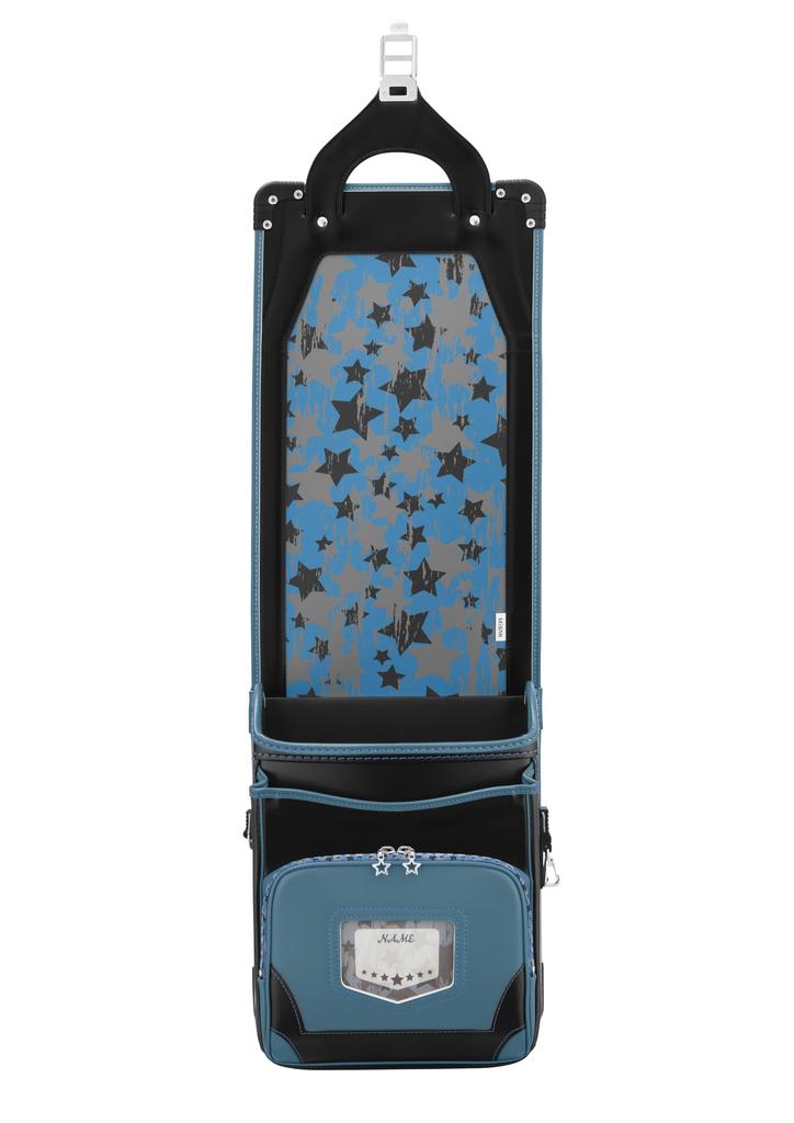 Angel Wings Sugo Strong Skater School Bag for Boys 2025 Model Black X Ash Blue [Seiban]