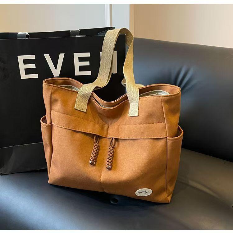 

Вместительная и легкая женская сумка для колледжа, ручная сумка для занятий, 225 новая повседневная сумка через плечо, сумка подмышку, модная сумка-тоут