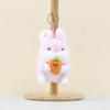 Cartoon Cute Puppy Keychain Girls Children Backpack Decorative Pendant Doll Gift