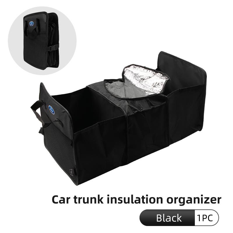 FRYX3 For Ford Felt Car Trunk Storage Box Foldable Large Capacity Container Bag Focus mk2 mk3 mk4 Fiesta Ranger Mondeo S-MAX Kuga