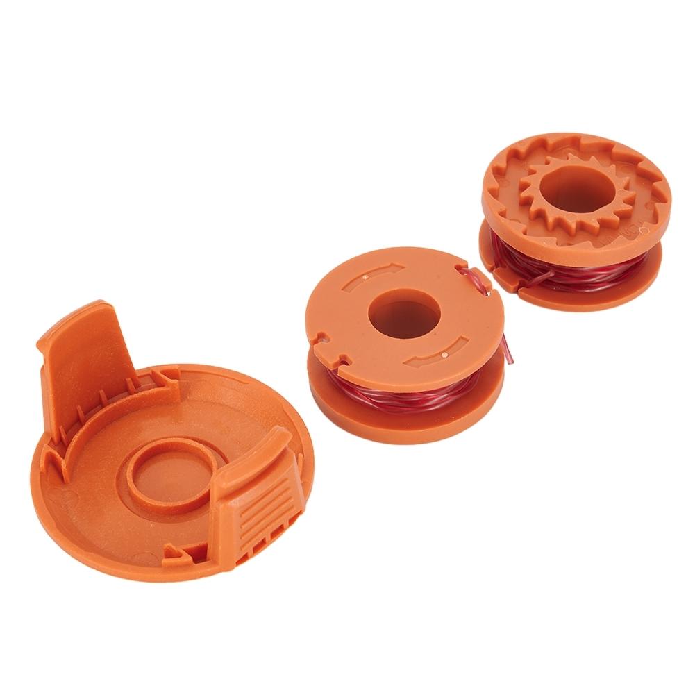 8+1PCS Trimmer Spool Line For Worx WG154 WG163 WG180 WG175 WG155 WG151
