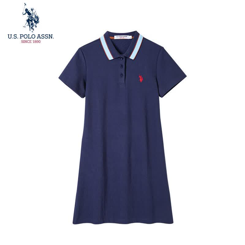 

U.S. POLO ASSN. Women s Short-Sleeve Polo Dress XS