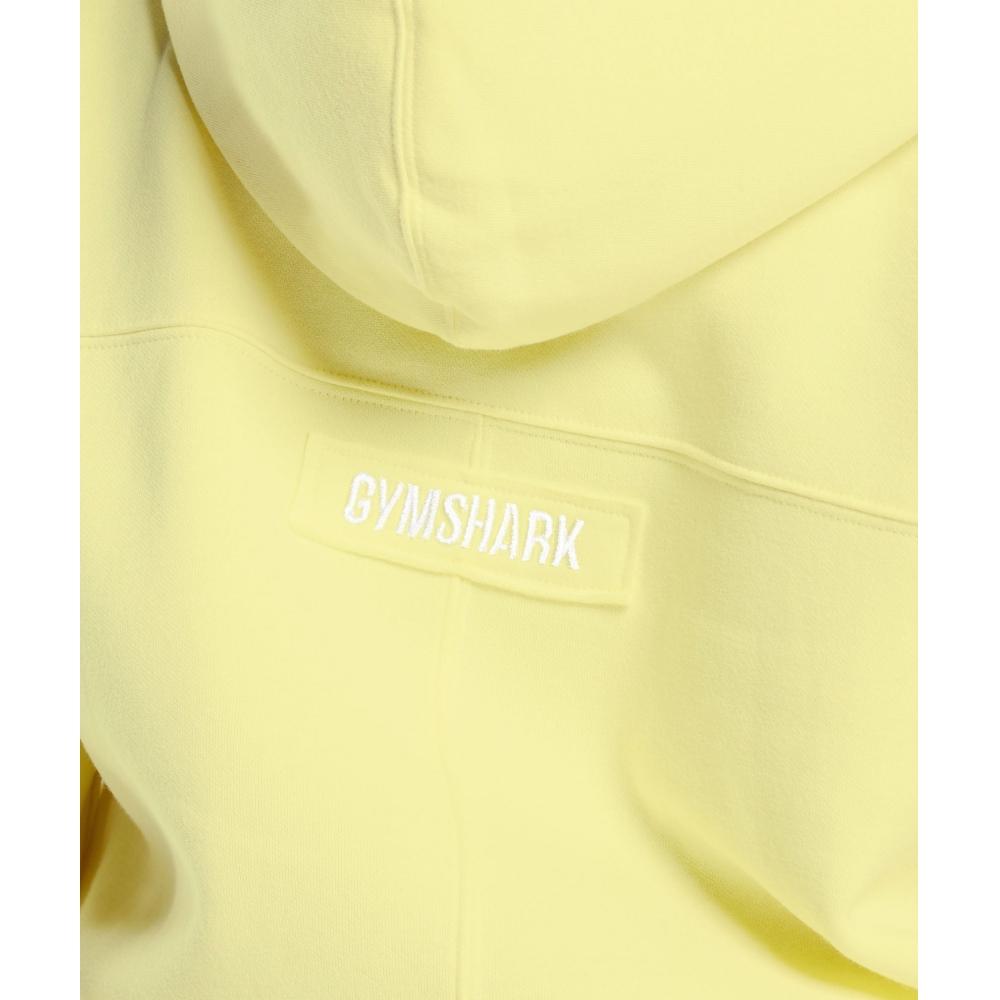 Gymshark Fleece Zip Hoodie Refresh Yellow B8a7j Ybss