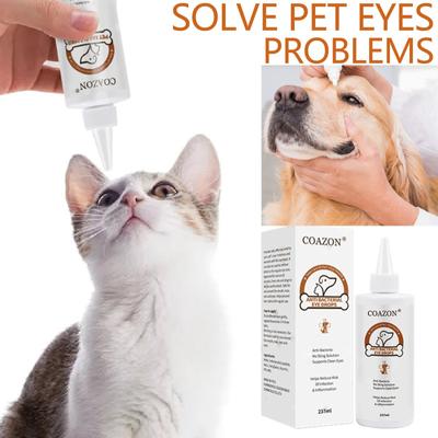 237ml Dog Cat Conjunctivitis Eye Drops Safe And Gentle Pet Eye Drops For Travel Beach Trips Camping