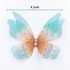 50Pcs Double-layer Chiffon Butterfly Embroidered Patches  Bridal Hair Accessories