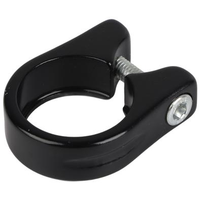 Juodas 31,8 mm Dviračio Ciklo Kalnų Dviračio Važiavimo Balnelio Sėdynės Stovo Apkaba Tvirtinimas SS