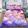Anime Oshi No Ko Duvet Cover Pillowcase Bedding Set Kids Boy Girl Bedroom Decoration 2/3piece set Single/Double/Queen Large Size