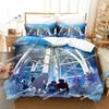 Anime DRAMAtical Murder Game Bedding Set Print single Comforter Quilt Bed Cover Duvet Cover Pillow Case 3 Pieces Kids Adult Size