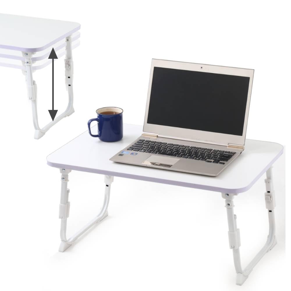 

seathestars Folding Height Folding Bedside Computer Mini Height Adjustable Low Folding PC Study Table Table, Adjustable, Lightweight, Table, Table,